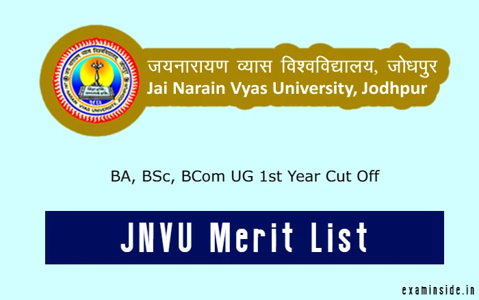JNVU Merit List 2022-23