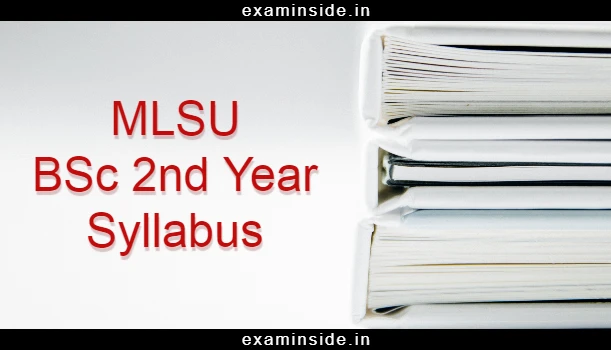 mlsu bsc 2nd year syllabus 2021