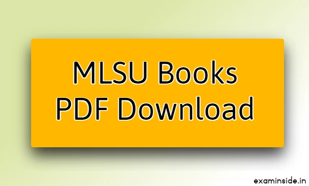 mlsu books pdf download