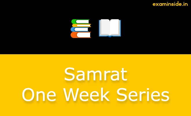 Samrat One Week Series