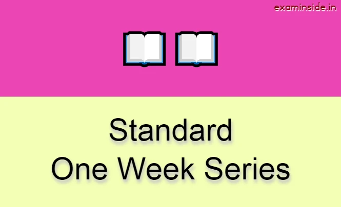 standard one week series
