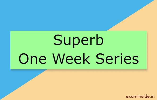 superb one week series