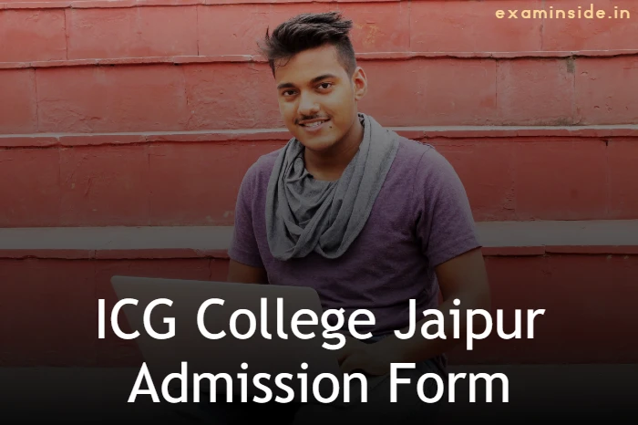 ICG College Jaipur Admission Form