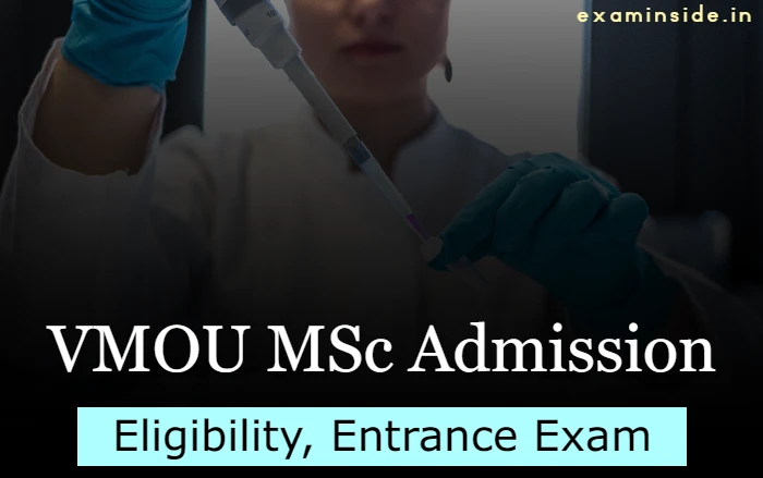 VMOU MSc Admission 2022