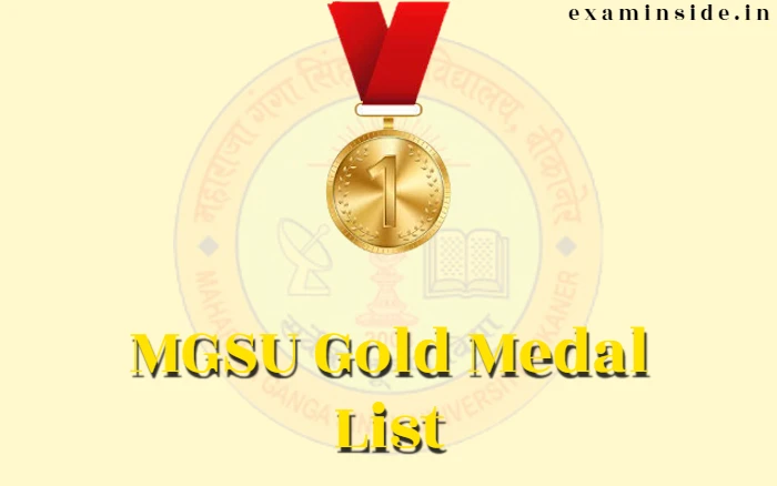 MGSU Gold Medal List 2022