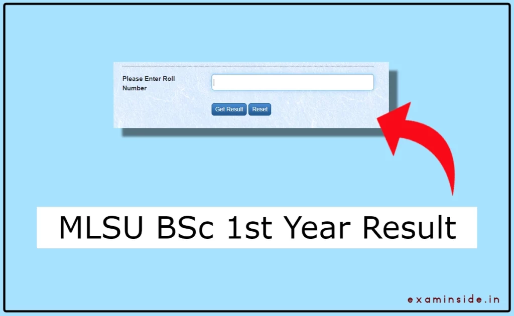 MLSU BSc 1st Year Result 2023