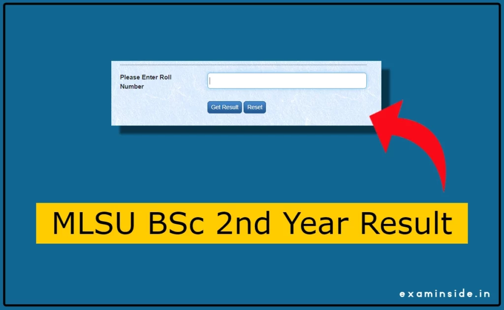 MLSU BSc 2nd Year Result 2023