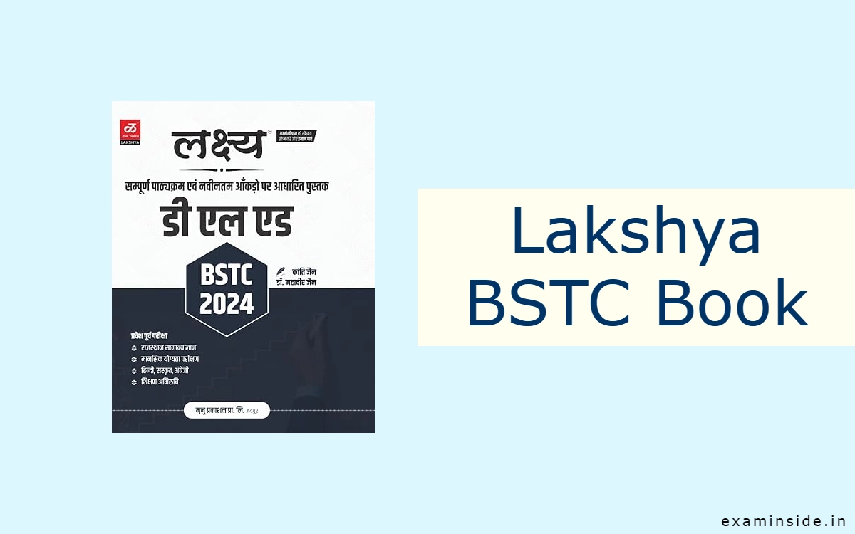 Lakshya BSTC Book 2024